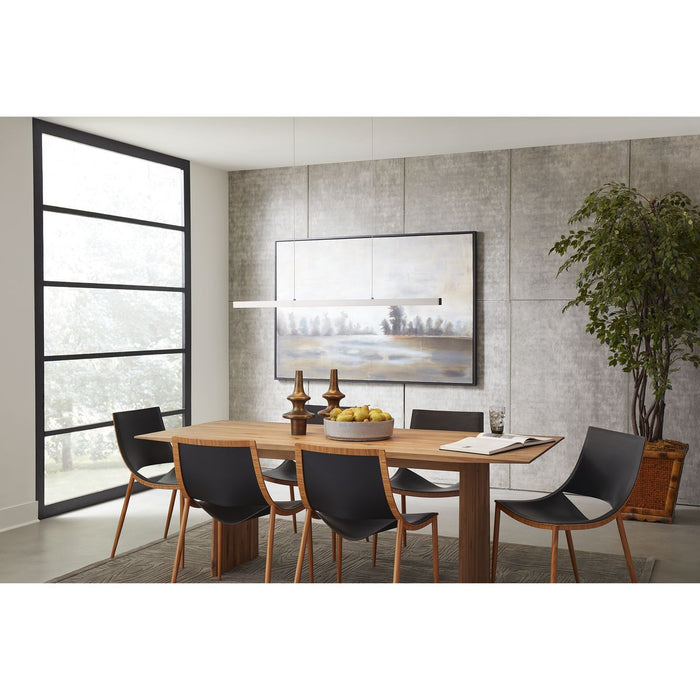 Progress Lighting Planck LED Collection Brushed Nickel One-Light LED Pendant 3000K (P500276-009-30)