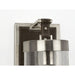 Progress Lighting Point Dume Lookout 1 Light 6 Inch Brushed Nickel Wall Sconce Wall Light (P710069-009)