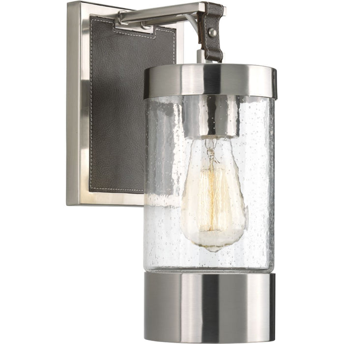 Progress Lighting Point Dume Lookout 1 Light 6 Inch Brushed Nickel Wall Sconce Wall Light (P710069-009)