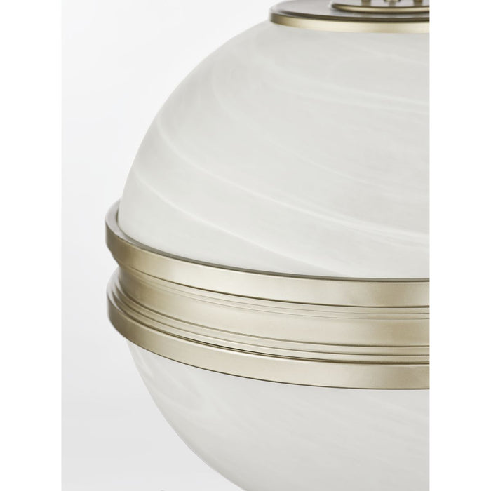 Progress Lighting Point Dume Moonrise 3 Light 19 Inch Antique Nickel Pendant Ceiling Light (P500204-081)