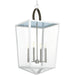 Progress Lighting Point Dume Shearwater 4 Light 16 Inch White Foyer Pendant Ceiling Light (P500196-030)
