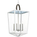 Progress Lighting Point Dume Shearwater 4 Light 16 Inch White Foyer Pendant Ceiling Light (P500196-030)