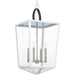 Progress Lighting Point Dume Shearwater 4 Light 16 Inch White Foyer Pendant Ceiling Light (P500196-030)