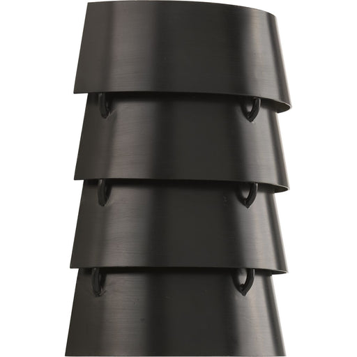 Progress Lighting Point Dume Surfrider 2 Light 9 Inch Antique Bronze Ada Wall Sconce Wall Light (P710064-020)