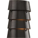 Progress Lighting Point Dume Surfrider 2 Light 9 Inch Antique Bronze Ada Wall Sconce Wall Light (P710064-020)