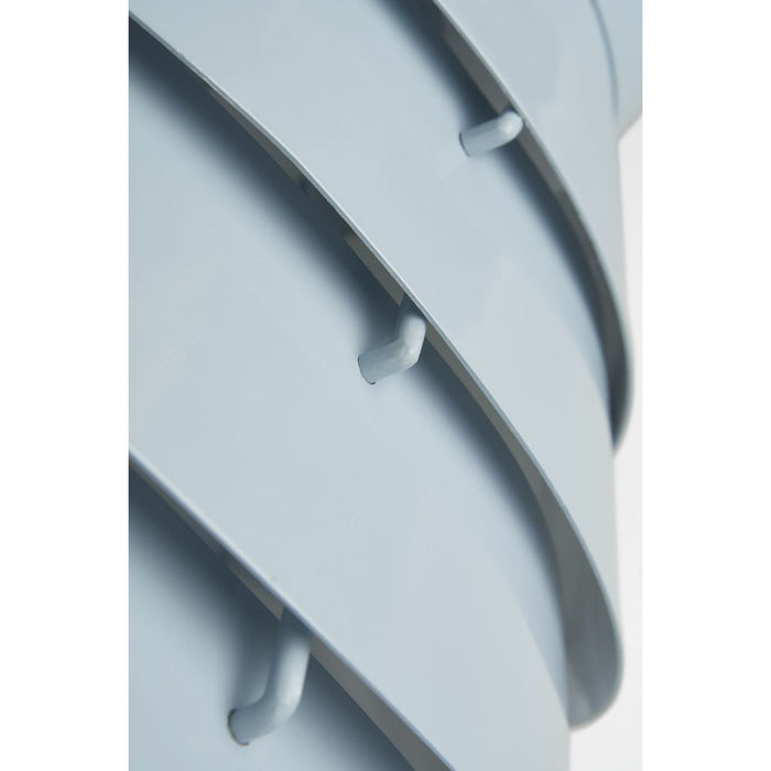 Progress Lighting Point Dume Surfrider 3 Light 25 Inch Matte Blue Enamel Pendant Ceiling Light (P500200-162)