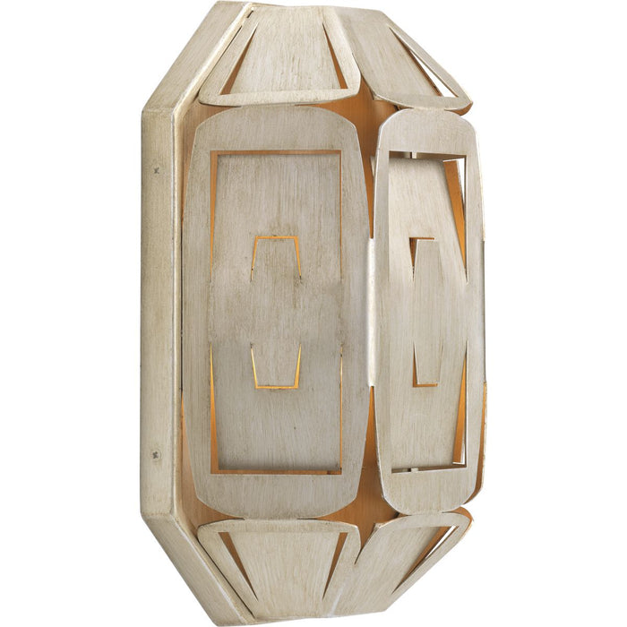 Progress Lighting Point Dume Yerba 1 Light 8 Inch Silver Ridge Ada Wall Sconce Wall Light (P710067-134)
