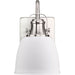 Progress Lighting Preston Collection 100W One-Light Bath Fixture Brushed Nickel (P300426-009)