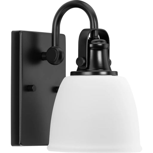 Progress Lighting Preston Collection 100W One-Light Bath Fixture Matte Black (P300426-31M)