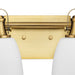 Progress Lighting Preston Collection 100W Two-Light Bath Fixture Vintage Brass (P300427-163)