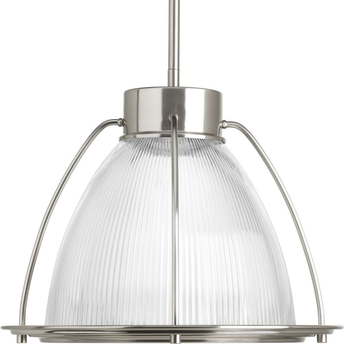 Progress Lighting Prismatic Glass Collection One-Light LED Pendant 3000K (P5143-0930K9)