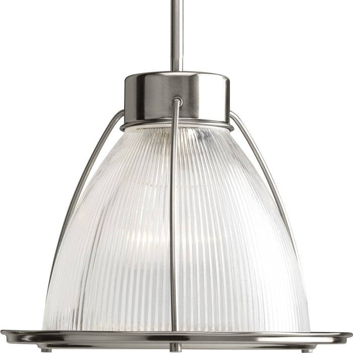 Progress Lighting Prismatic Glass One-Light 12-3/4 Inch Pendant (P5182-09)