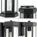 Progress Lighting Ramsey Collection 100W One-Light Wall Lantern Black (P560337-031)