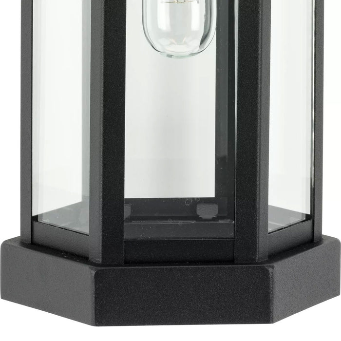 Progress Lighting Ramsey Collection 60W Three-Light Wall Lantern Black (P560339-031)