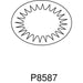 Progress Lighting Recessed Accessory Ceiling Gasket (P8587-01)