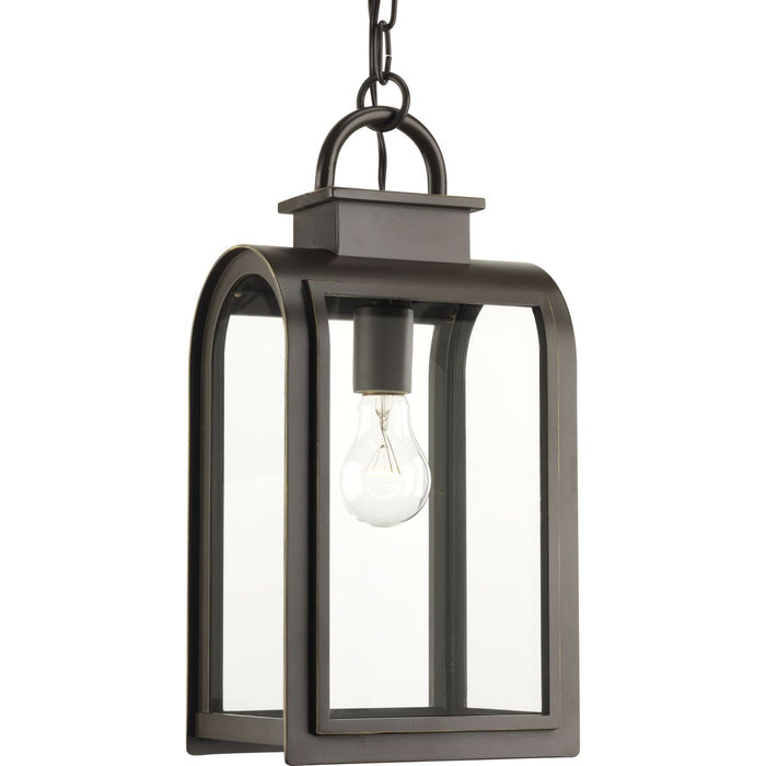 Progress Lighting Refuge Collection One-Light Hanging Lantern (P6531-108)