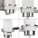 Progress Lighting Reiss Collection 100W Three-Light Bath Fixture Brushed Nickel (P300415-009)