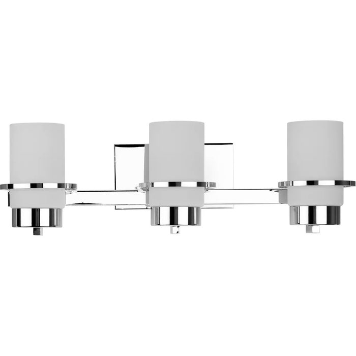 Progress Lighting Reiss Collection 100W Three-Light Bath Fixture Polished Chrome (P300415-015)