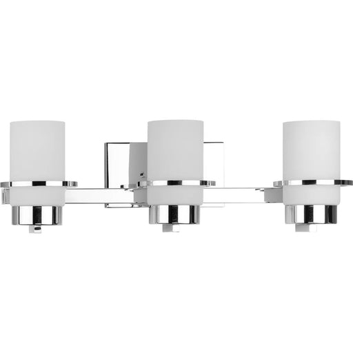 Progress Lighting Reiss Collection 100W Three-Light Bath Fixture Polished Chrome (P300415-015)