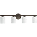 Progress Lighting Replay Collection Four-Light Bath And Vanity (P2160-20)