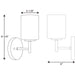 Progress Lighting Replay Collection One-Light Wall Bracket (P2131-31)