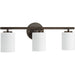 Progress Lighting Replay Collection Three-Light Bath And Vanity (P2159-20)