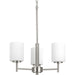 Progress Lighting Replay Collection Three-Light chandelier (P4318-09)