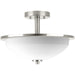 Progress Lighting Replay Collection Two-Light 14-3/4 Inch Semi-Flush (P3424-09)