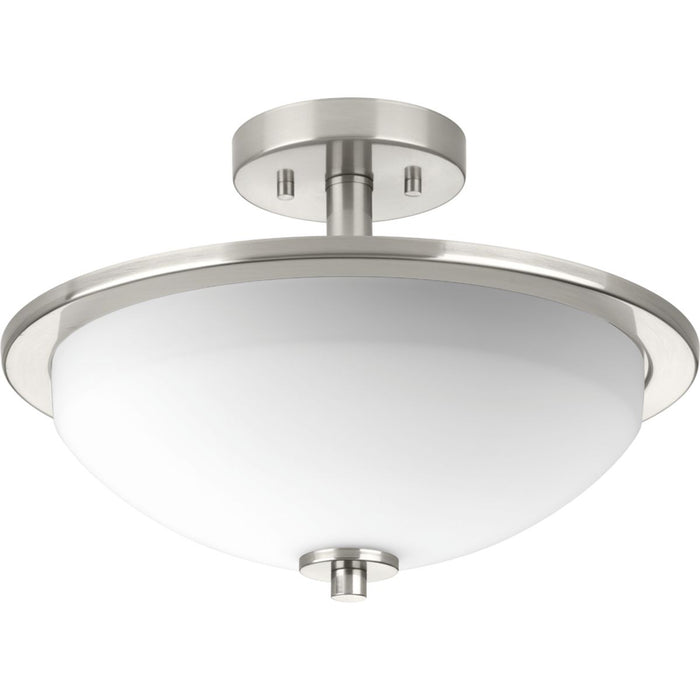 Progress Lighting Replay Collection Two-Light 14-3/4 Inch Semi-Flush (P3424-09)