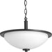 Progress Lighting Replay Collection Two-Light 14-3/4 Inch Semi-Flush (P3424-31)