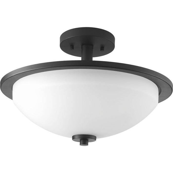 Progress Lighting Replay Collection Two-Light 14-3/4 Inch Semi-Flush (P3424-31)