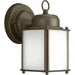 Progress Lighting Roman Coach Collection Antique Bronze One-Light Small Wall Lantern (P5986-20MD)