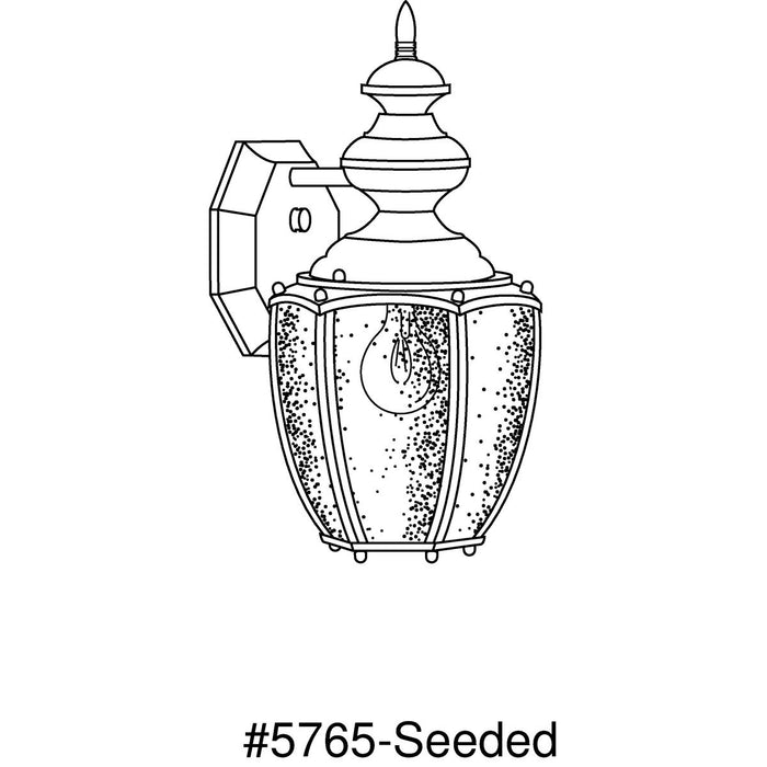 Progress Lighting Roman Coach One-Light Medium Wall Lantern (P5765-31)