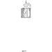 Progress Lighting Roman Coach One-Light Small Wall Lantern (P5777-20)