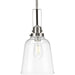 Progress Lighting Rushton Collection 1 Light 100W Medium Base Pendant Fixture (P500329-009)