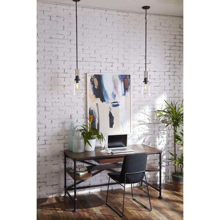 Progress Lighting Rushton Collection 1 Light 100W Medium Base Pendant Fixture (P500329-143)