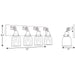 Progress Lighting Rushton Collection Four-Light Bath And Vanity (P300229-009)