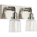 Progress Lighting Rushton Collection Two-Light Bath And Vanity (P300227-009)