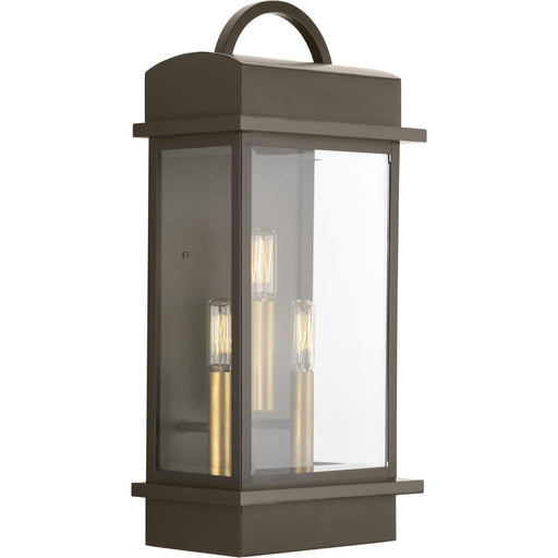 Progress Lighting Santee Collection Three-Light Large Wall-Lantern (P560003-020)