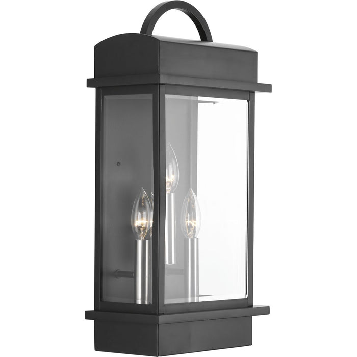 Progress Lighting Santee Collection Three-Light Large Wall-Lantern (P560003-031)