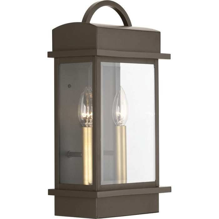 Progress Lighting Santee Collection Two-Light Medium Wall-Lantern (P560002-020)