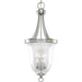 Progress Lighting Seeded Glass Three-Light Foyer Pendant (P3753-09)