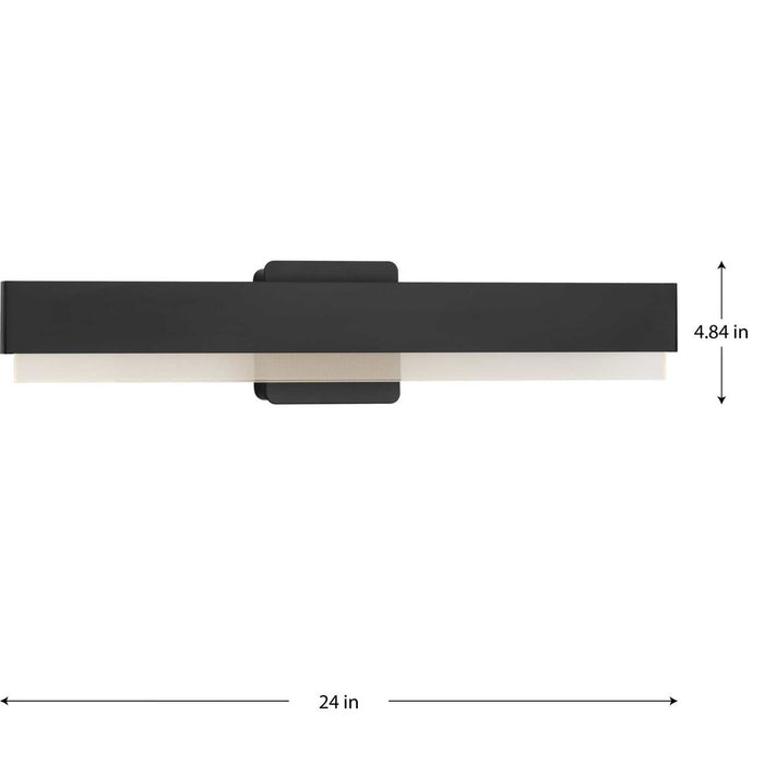 Progress Lighting Semblance LED Collection 22W 24 Inch LED Linear Vanity Matte Black (P300406-31M-CS)