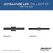 Progress Lighting Semblance LED Collection 22W 24 Inch LED Linear Vanity Matte Black (P300406-31M-CS)