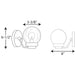 Progress Lighting Spatial Collection One-Light Bath And Vanity (P300112-031)