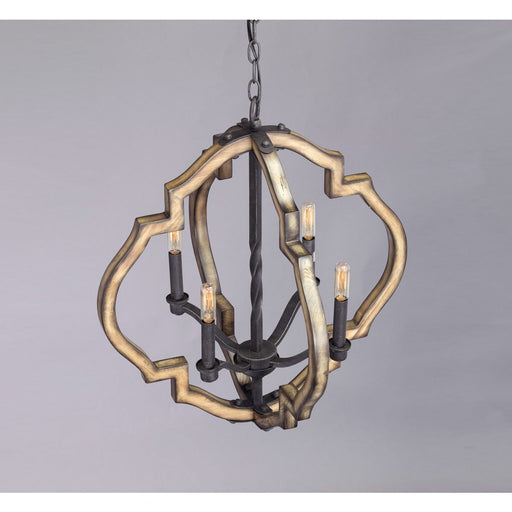 Progress Lighting Spicewood Collection Four-Light Chandelier (P4766-71)