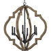 Progress Lighting Spicewood Collection Six-Light Chandelier (P4767-71)