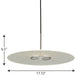 Progress Lighting Spoke Collection 1 Light 11W LED Pendant Fixture (P500318-009-30)