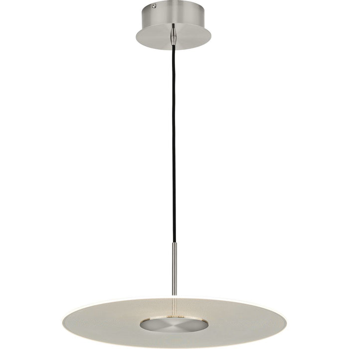 Progress Lighting Spoke Collection 1 Light 11W LED Pendant Fixture (P500318-009-30)