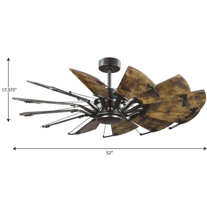 Progress Lighting Springer Collection 52 Inch Ceiling Fan (P250065-129)